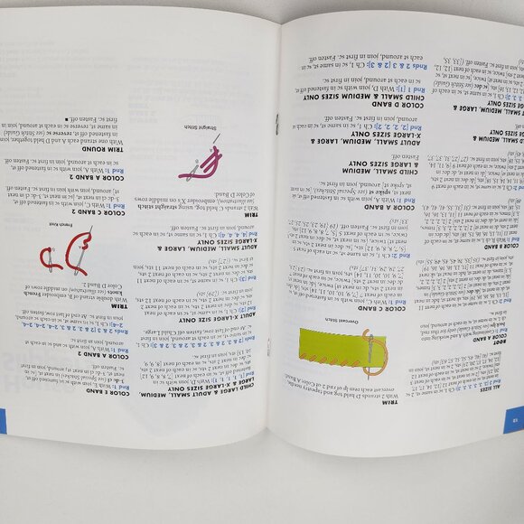 Lot of 2 Annie's Attic Crochet Books Big Foot Boutique & Mile A Minute Slippers - Picture 11 of 16